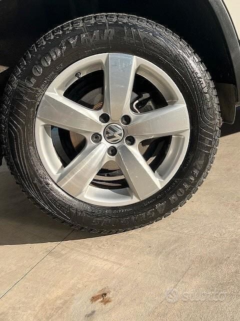 Usata VW Tiguan S 140 CV (102 kW) 2012 Bianco SUV