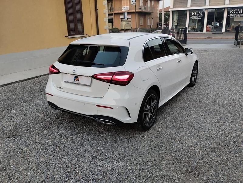 Usata Mercedes A250 Advanced Plus 163 CV (119 kW) 2023 Bianco Berlina