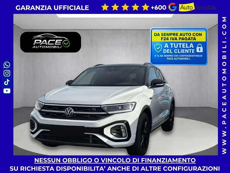 Usata VW T-Roc R-line 150 CV (110 kW) 2024 Bianco SUV