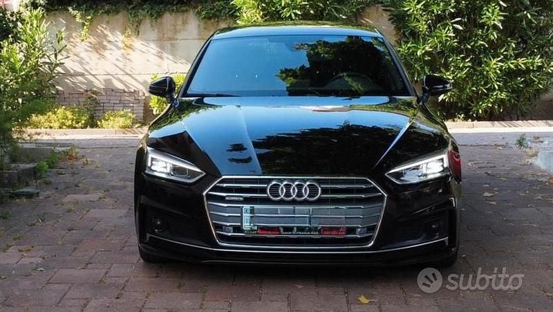 Usata Audi A5 Sportback S-Line 190 CV (139 kW) 2020 Nero Utilitaria