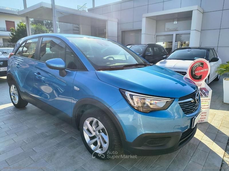 Blu/azzurro Usata 2019 Opel Crossland X S SUV | 13.450 € (Buon prezzo) - Immagine 1/4