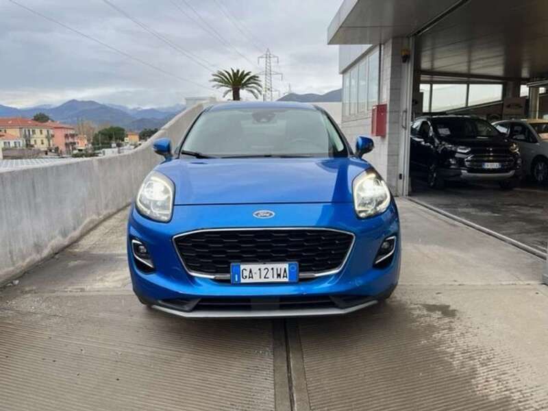 Usata Ford Puma Titanium 125 CV (91 kW) 2020 Blu/azzurro Coupé