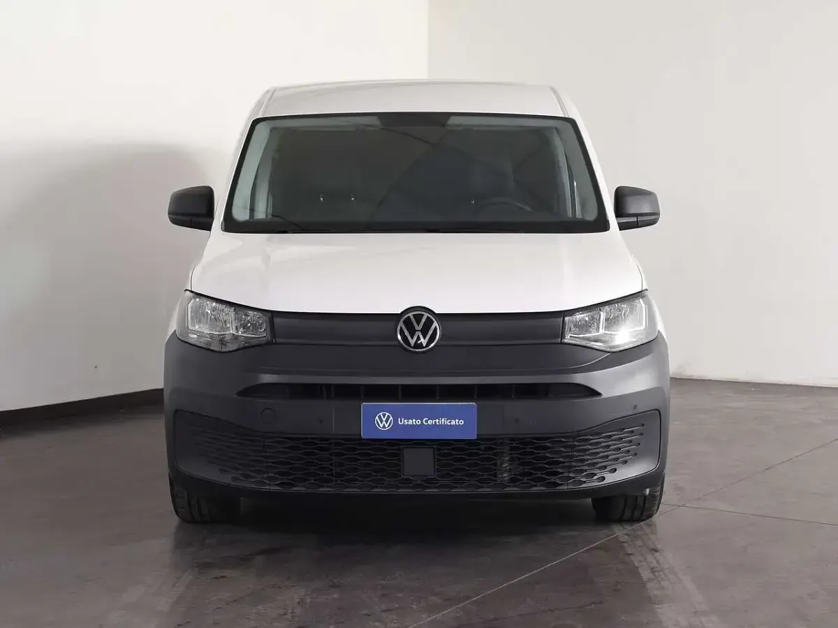 Usata VW Caddy Business 102 CV (75 kW) 2021 Bianco candy Monovolume
