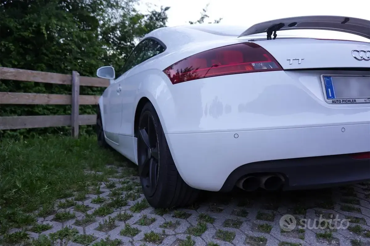 Usata Audi TT 211 CV (155 kW) 2010 Bianco Coupé