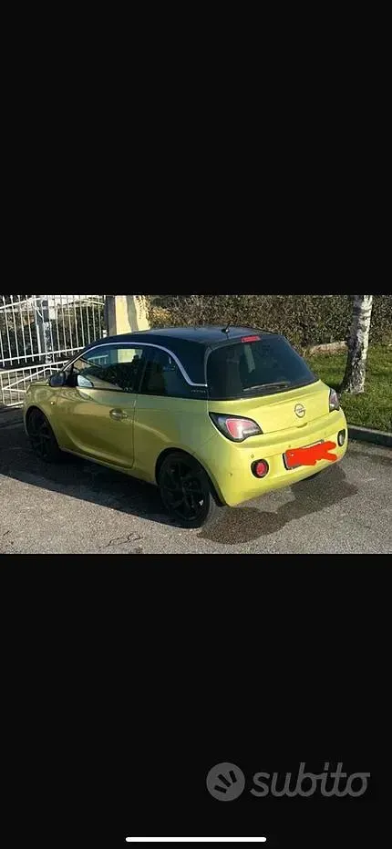 Usata Opel Adam Jam 69 CV (50 kW) 2013 Verde Utilitaria