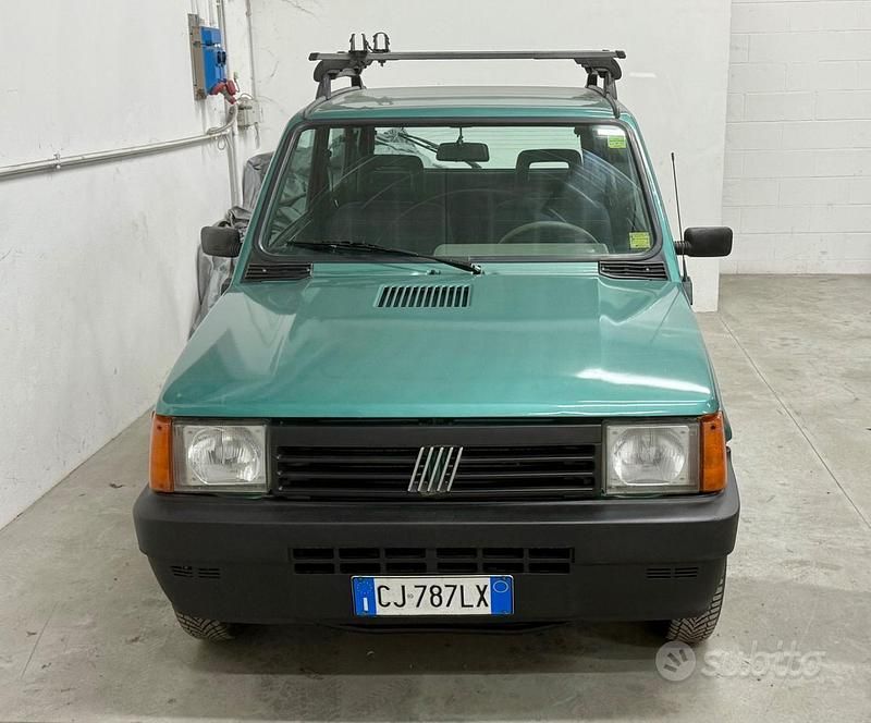 Usata Fiat Panda 4x4 54 CV (39 kW) 2003 Verde Utilitaria
