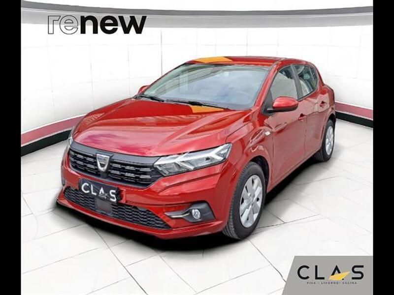 Usata Dacia Sandero Comfort 101 CV (74 kW) 2021 Rosso Utilitaria