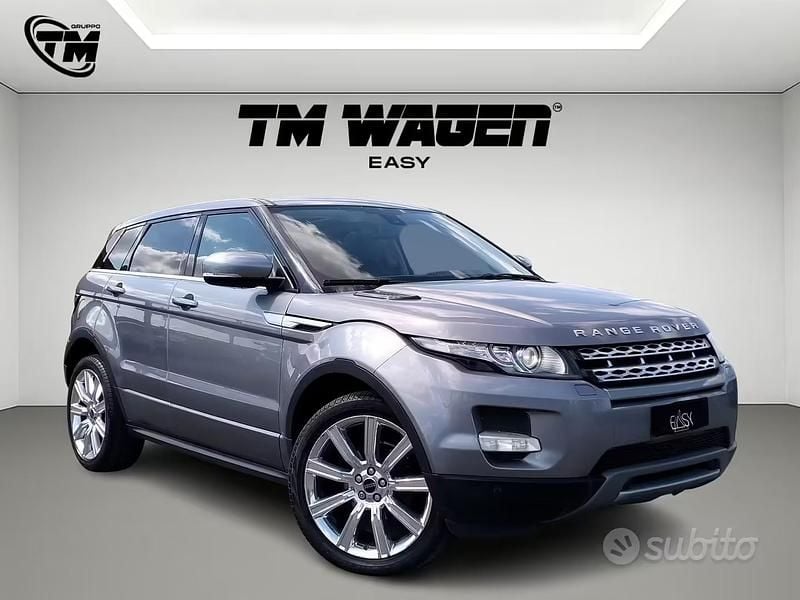 Usata Land Rover Range Rover evoque Pure 190 CV (139 kW) 2012 Grigio SUV