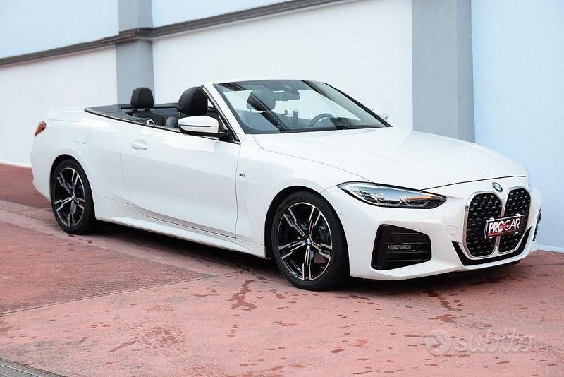 Usata BMW 420 M Sport 190 CV (139 kW) 2021 Bianco Cabrio