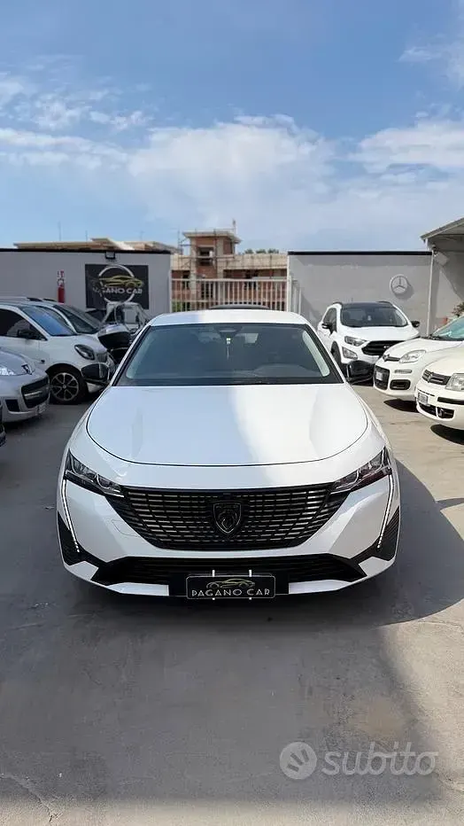 Usata Peugeot 308 GT 131 CV (96 kW) 2022 Bianco Berlina