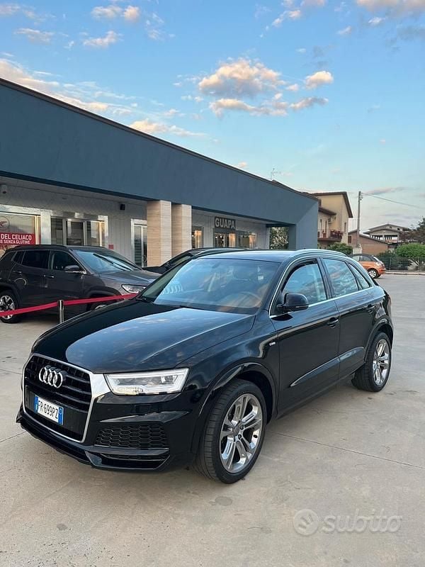 Usata Audi Q3 Young 120 CV (88 kW) 2018 Nero SUV