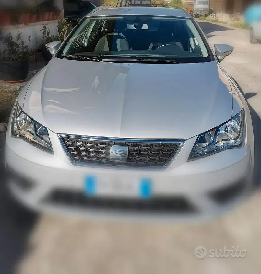 Usata Seat Leon 115 CV (84 kW) 2017 Grigio Station wagon
