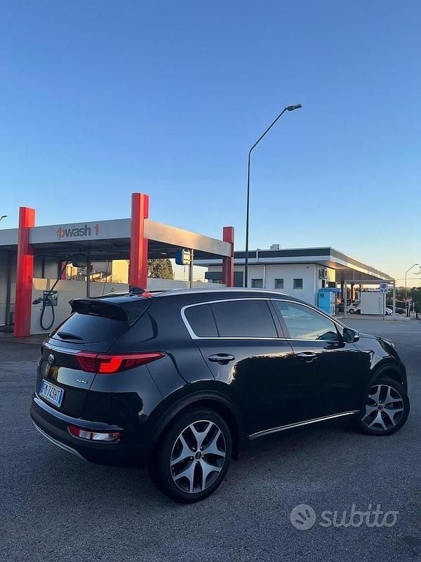 Usata Kia Sportage GT-Line 115 CV (84 kW) 2018 Nero SUV