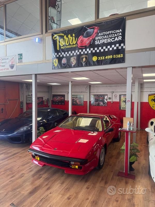 Usata Lamborghini Jalpa 247 CV (181 kW) 1983 Rosso Cabrio