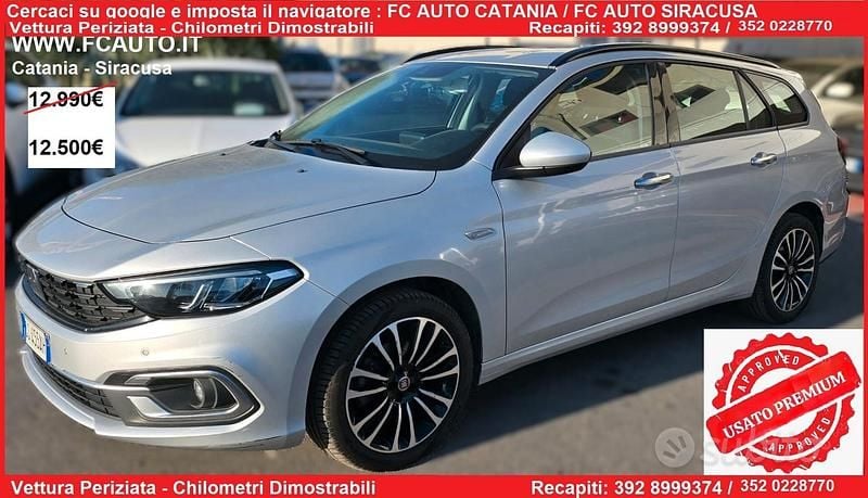 Argento Usata 2021 Fiat Tipo Station wagon | 12.500 € (Buon prezzo) - Immagine 1/4