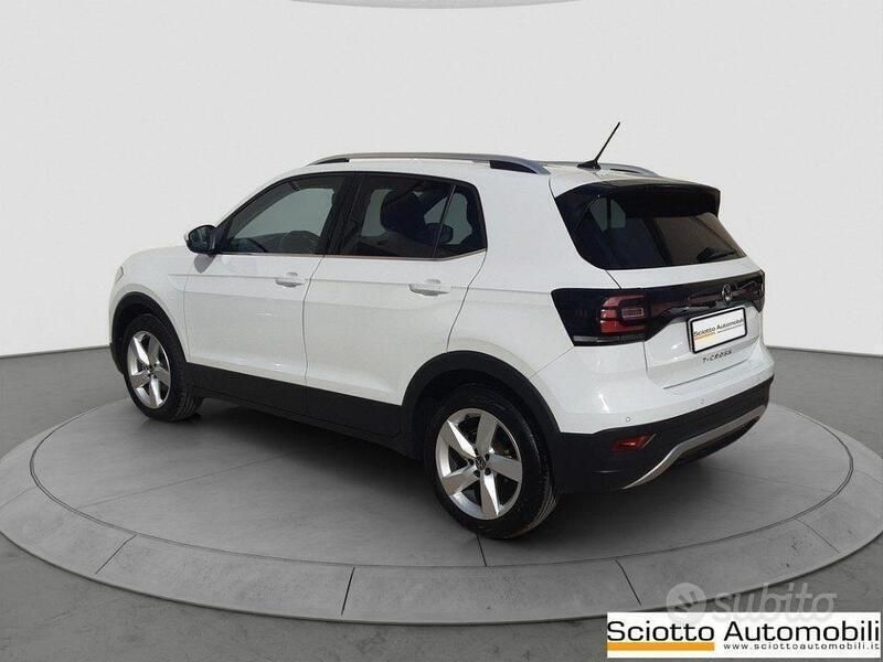 Usata VW T-Cross Advance 110 CV (80 kW) 2021 Bianco SUV