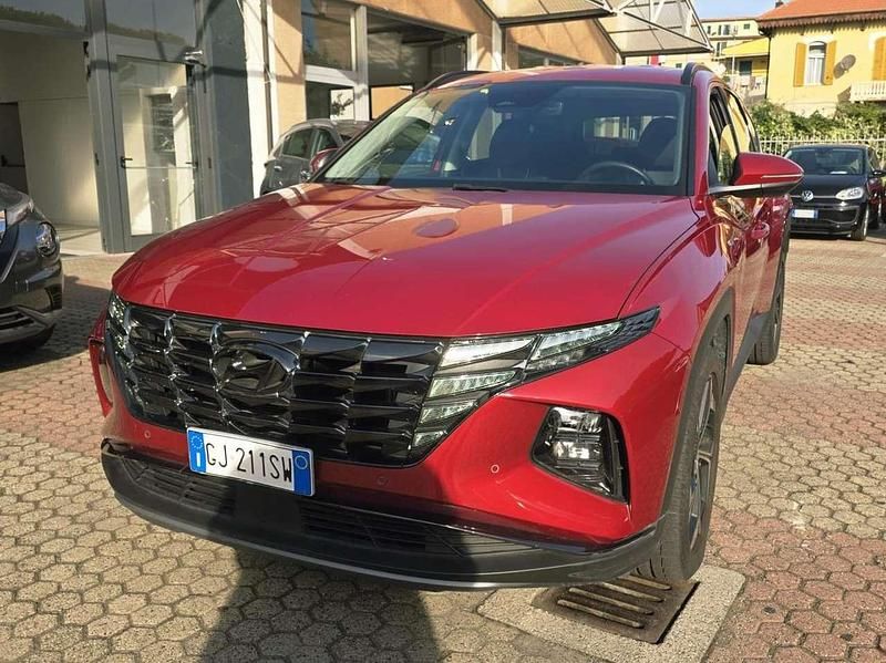 Rosso Usata 2022 Hyundai Tucson SUV | 25.900 € (Molto cara) - Immagine 1/4