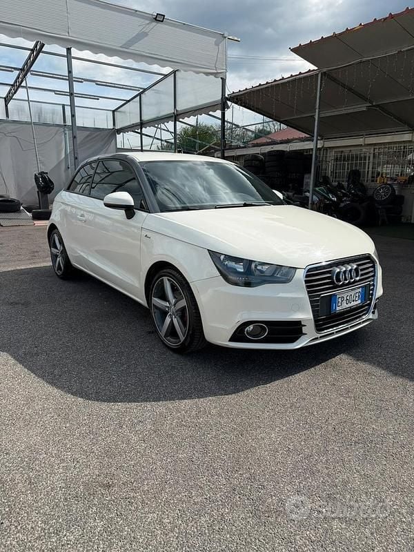 Usata Audi A1 S-Line 86 CV (63 kW) 2013 Bianco Utilitaria