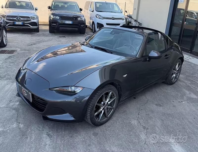 Usata Mazda MX5 Inclusive 184 CV (135 kW) 2022 Grigio Cabrio