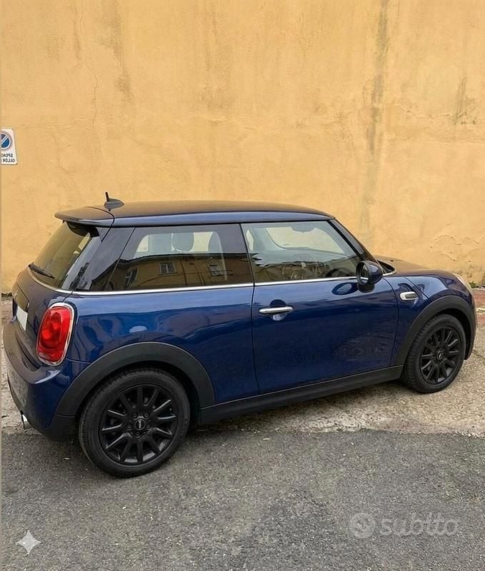 Begagnad Mini ONE 101 HK (74 kW) 2015 Blå Halvkombi