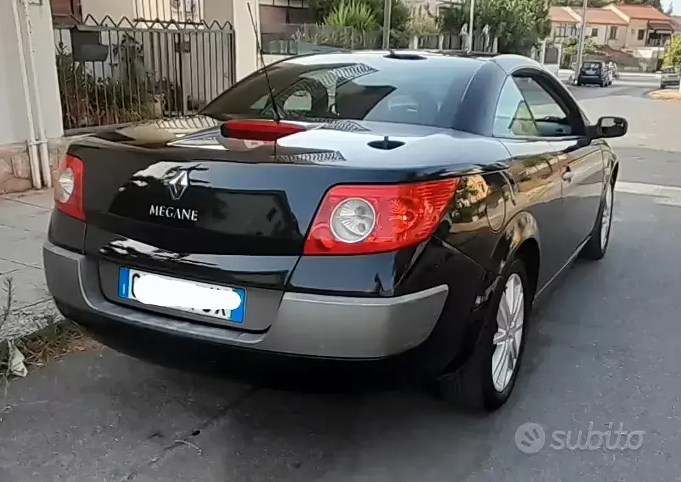 Usata Renault Mégane Cabriolet Authentique 130 CV (95 kW) 2005 Nero Cabrio