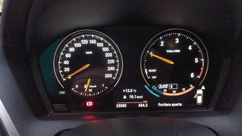 Usata BMW 116 M Sport 116 CV (85 kW) 2017 Blu/azzurro Utilitaria