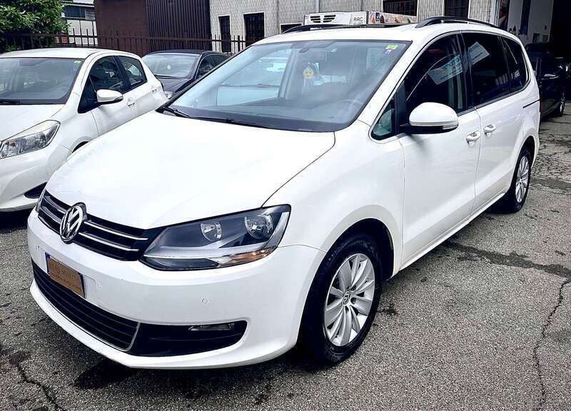 Bianco Usata 2014 VW Sharan Comfortline Monovolume | 9400 € (Ottimo prezzo) - Immagine 1/4