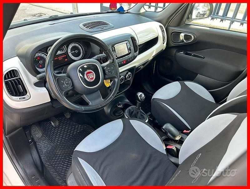 Usata Fiat 500L Pop Star 85 CV (62 kW) 2013 Bianco Monovolume