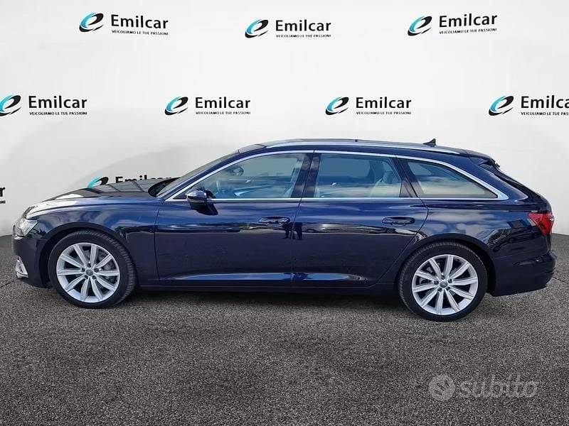 Usata Audi A6 Comfort 231 CV (169 kW) 2020 Blu met. Station wagon