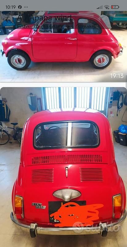 Usata 1960 Fiat 500 Tre volumi | 5000 € - Immagine 1/3