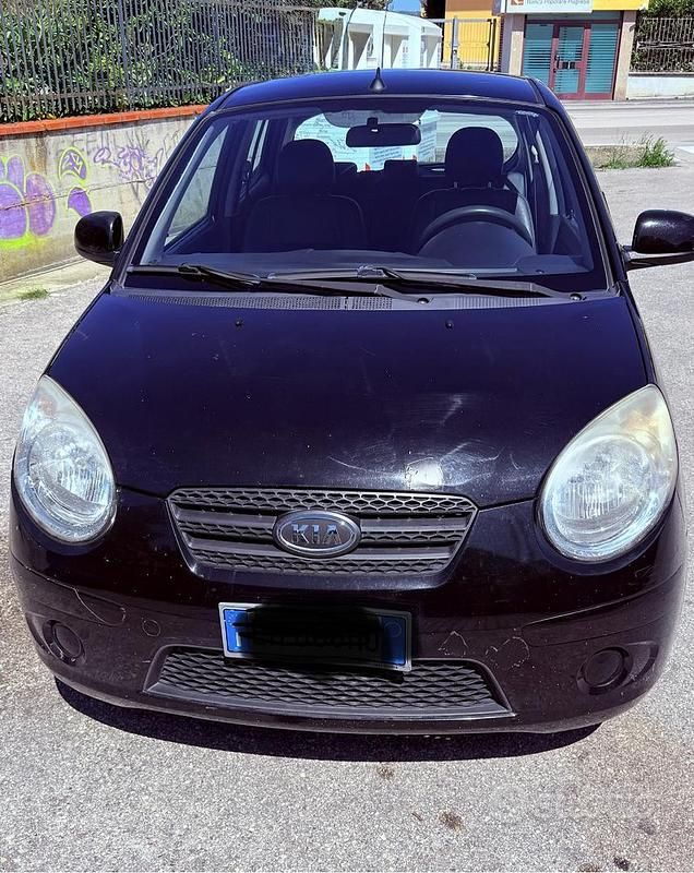 Usata Kia Picanto 2008 Nero Utilitaria