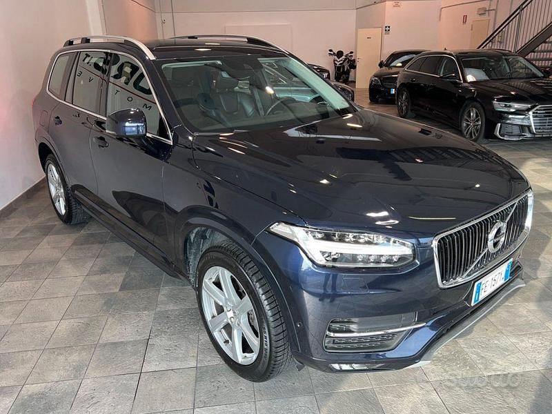 Usata Volvo XC90 Momentum 235 CV (172 kW) 2016 Blu SUV