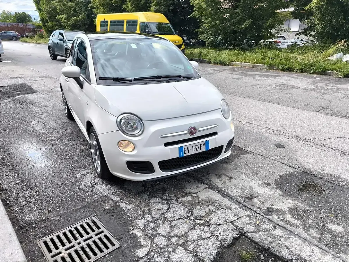 Usata Fiat 500S S 69 CV (50 kW) 2014 Bianco Berlina