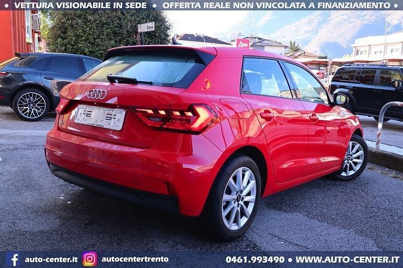 Usata Audi A1 Admired 110 CV (80 kW) 2020 Rosso Utilitaria