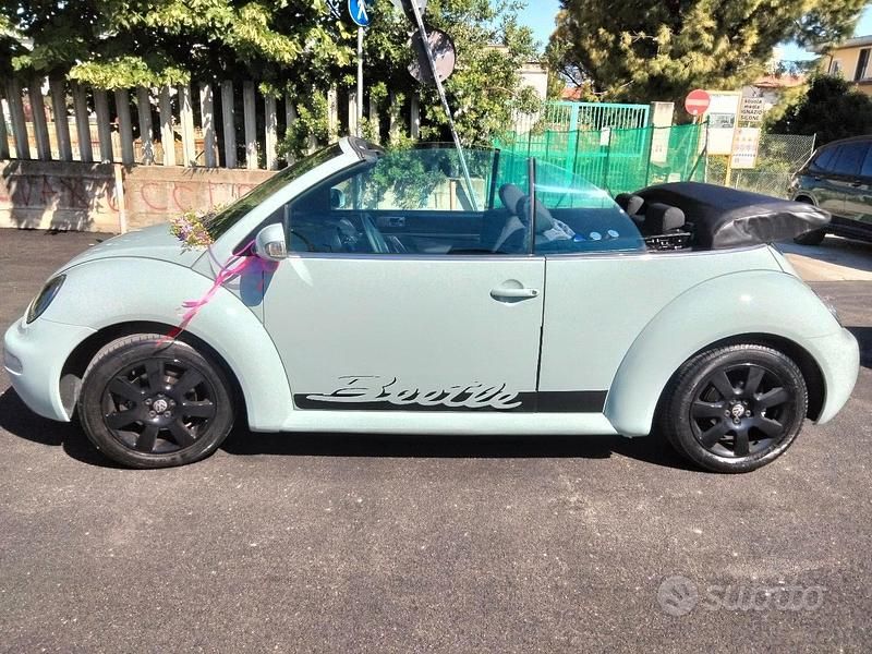 Usata VW New Beetle 2003 Verde Utilitaria