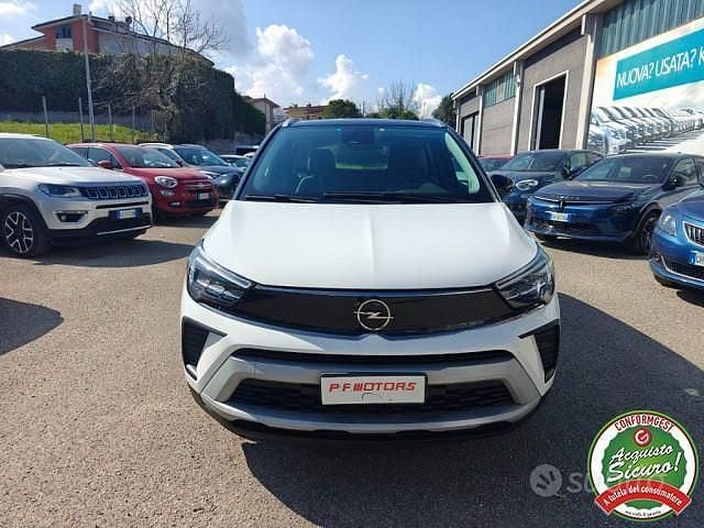 Usata Opel Crossland X Ultimate 110 CV (80 kW) 2021 Bianco SUV