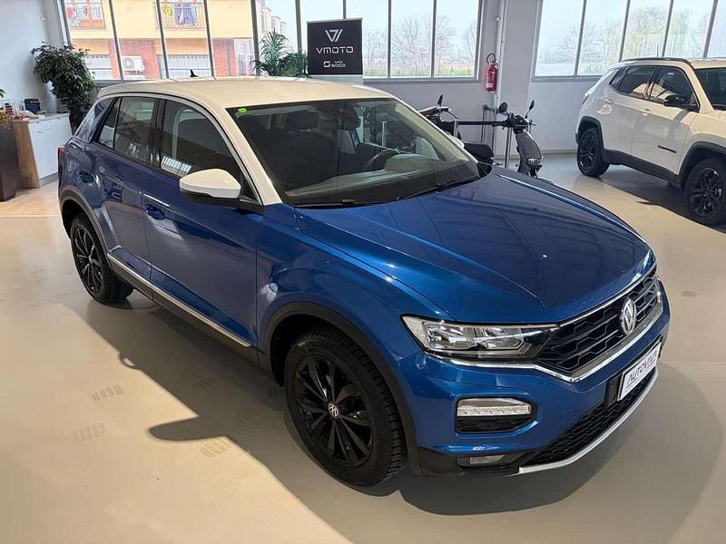 Usata VW T-Roc Style 150 CV (110 kW) 2019 Blu SUV