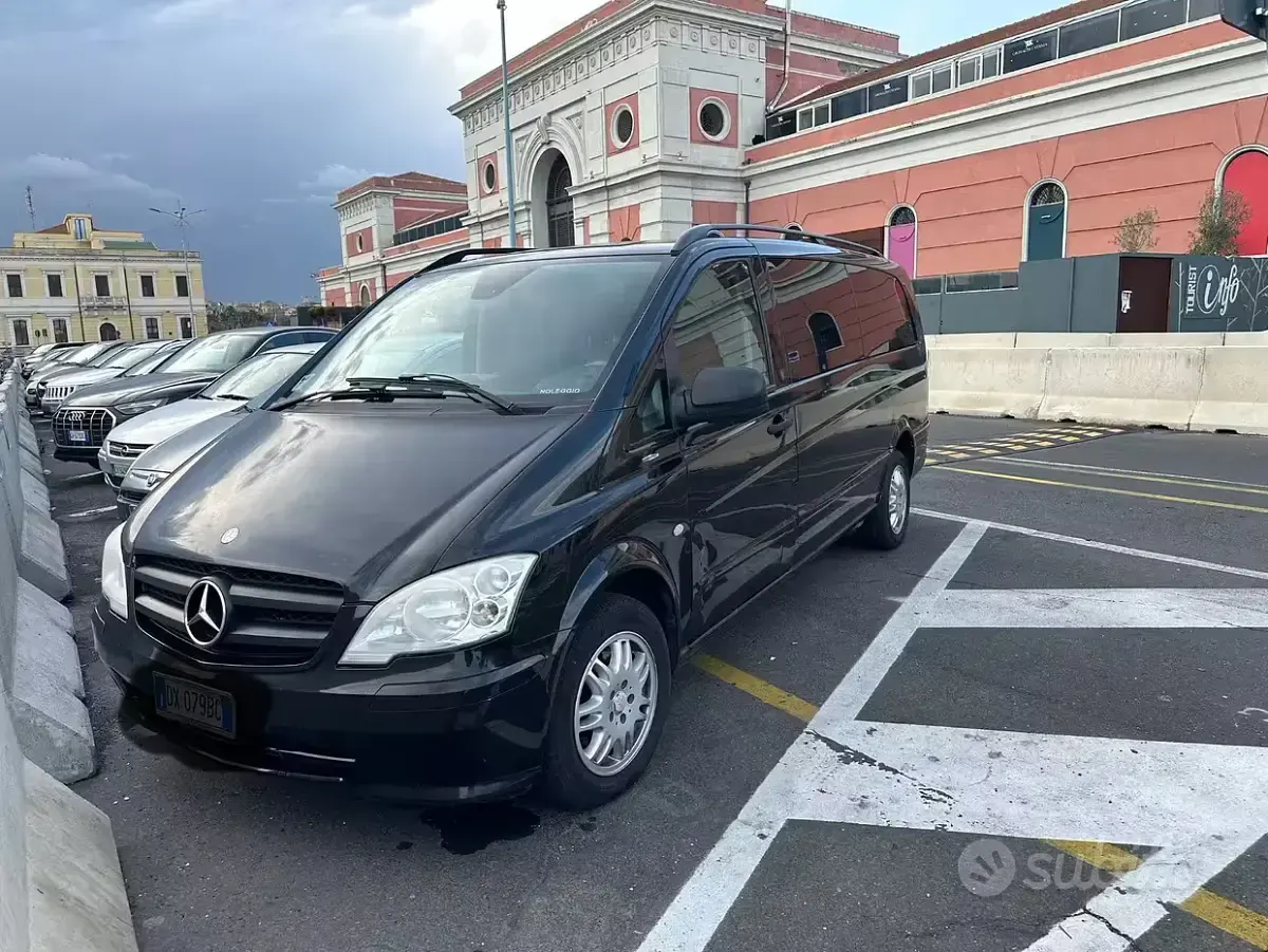 Usata Mercedes Vito 95 CV (69 kW) 2014 Nero Furgone