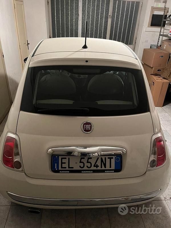 Usata Fiat 500 69 CV (50 kW) 2012 Bianco Utilitaria