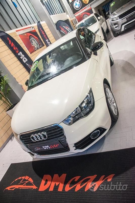 Usata Audi A1 Sportback Ambition 90 CV (66 kW) 2013 Bianco Utilitaria