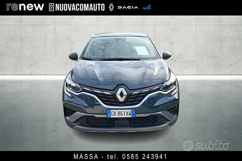 Usata Renault Captur RS Line 145 CV (106 kW) 2022 Blu SUV