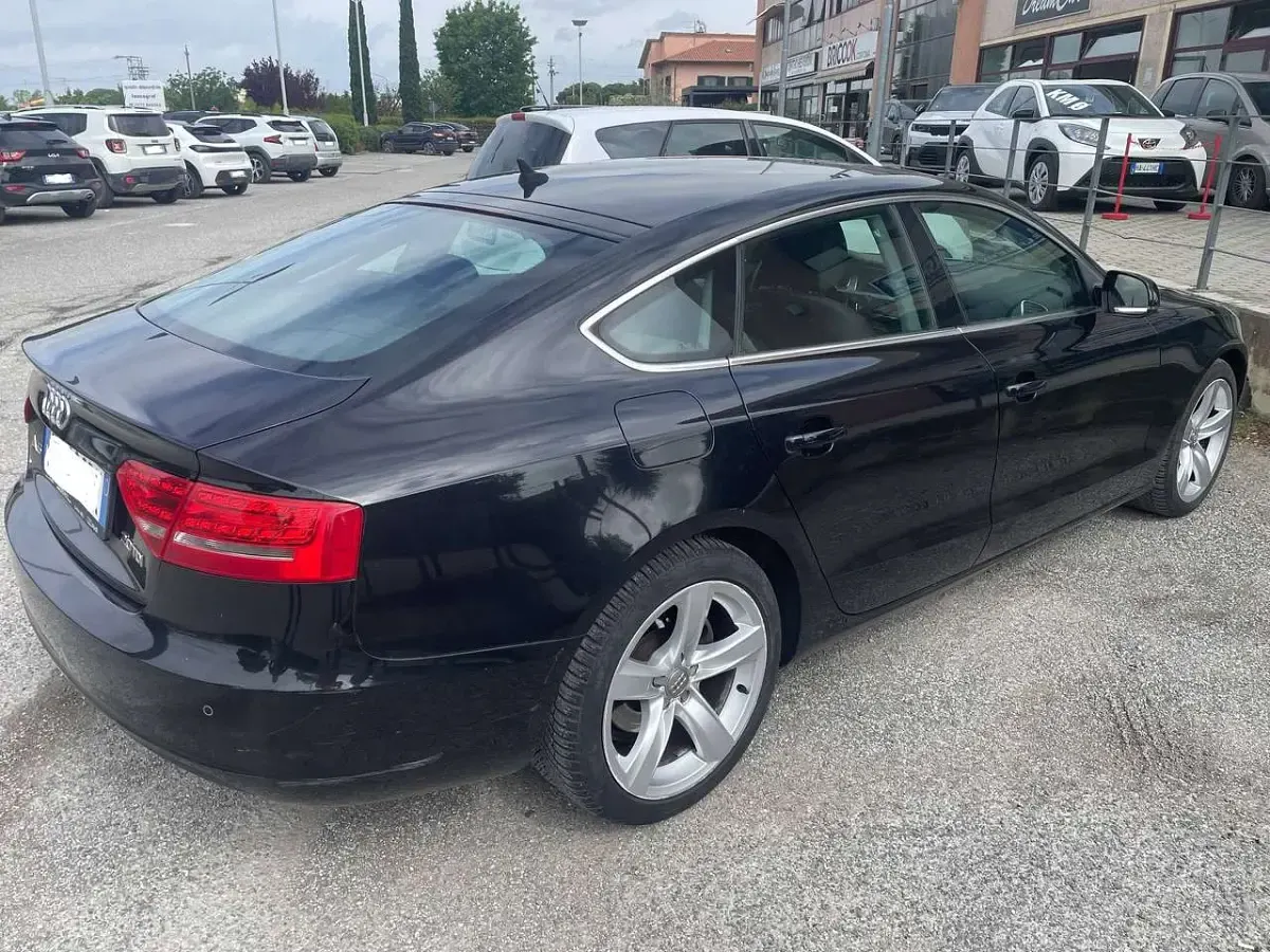 Usata Audi A5 Sportback 143 CV (105 kW) 2010 Nero Utilitaria