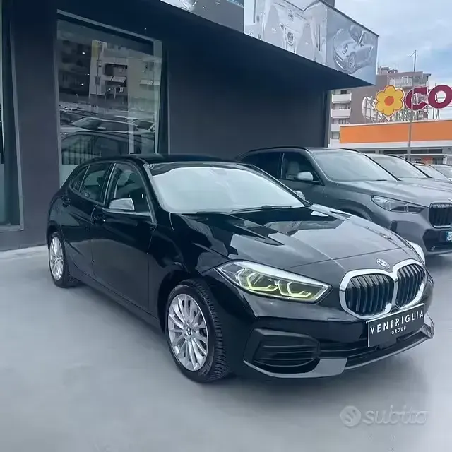 Usata BMW 116 Advantage 116 CV (85 kW) 2020 Nero Utilitaria