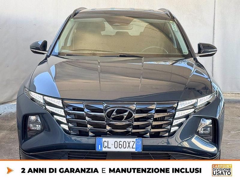 Usata Hyundai Tucson Advanced 180 CV (132 kW) 2022 Blu SUV