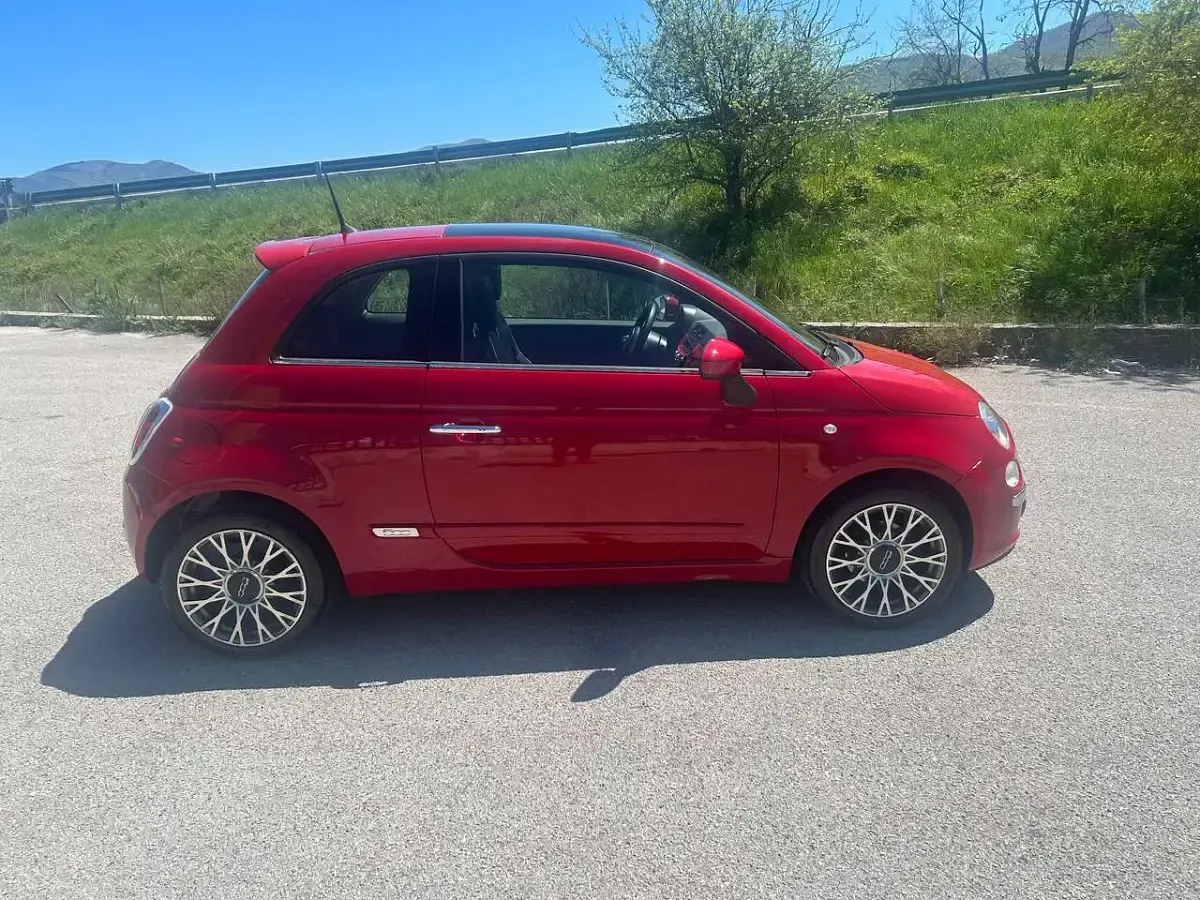 Usata Fiat 500 Lounge 69 CV (50 kW) 2015 Rosso Utilitaria