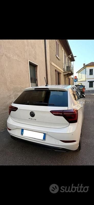 Usata VW Polo Style 95 CV (69 kW) 2024 Bianco Utilitaria