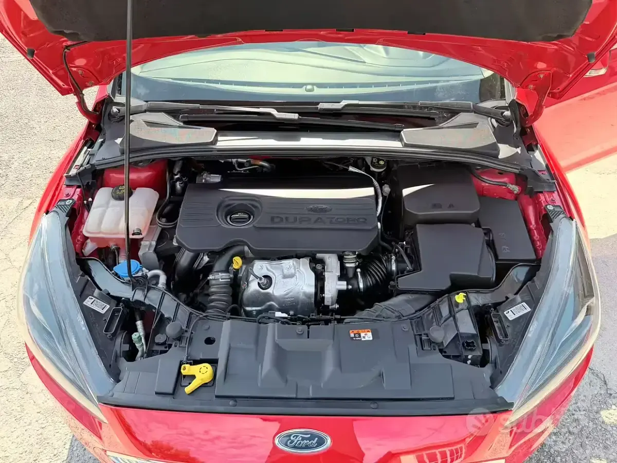 Usata Ford Focus Titanium S 95 CV (69 kW) 2018 Rosso Berlina