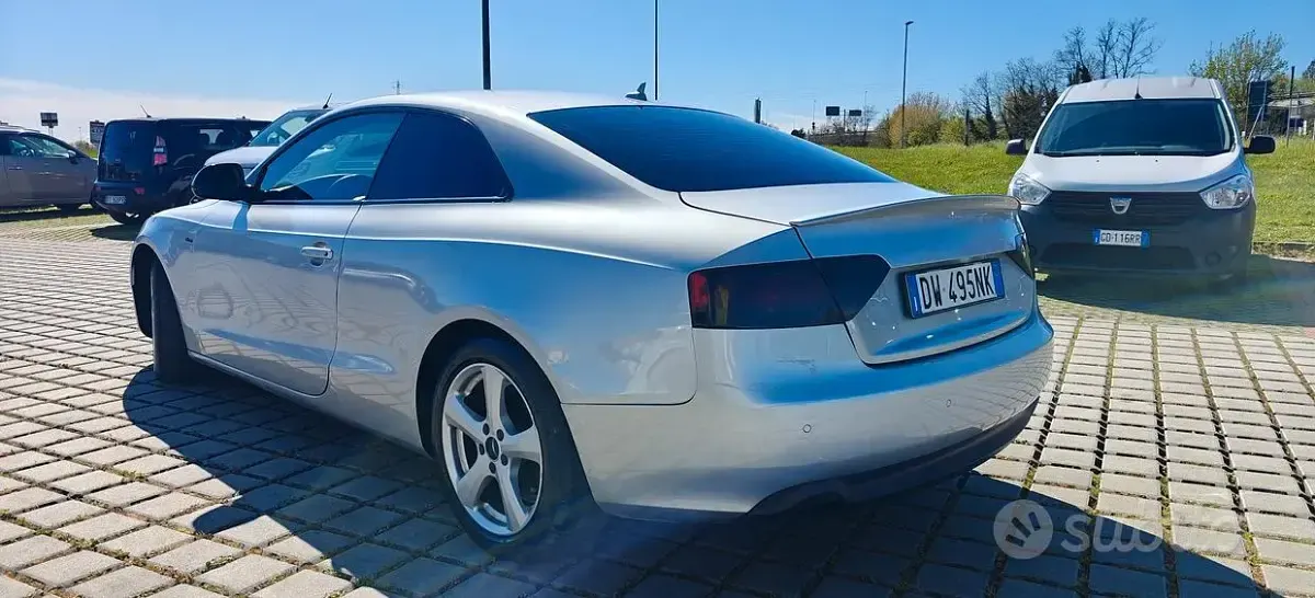 Usata Audi A5 S-Line 190 CV (139 kW) 2009 Grigio Coupé