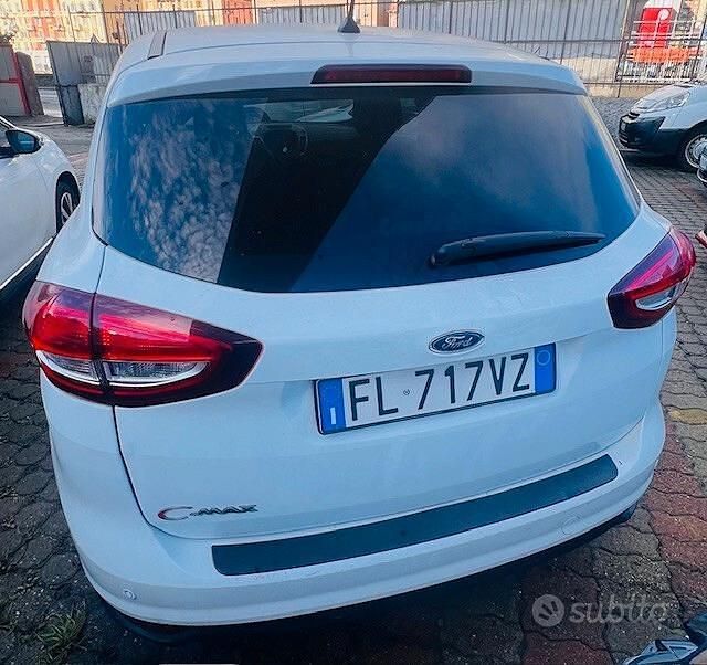 Usata Ford C-MAX Titanium X 120 CV (88 kW) 2017 Bianco Monovolume