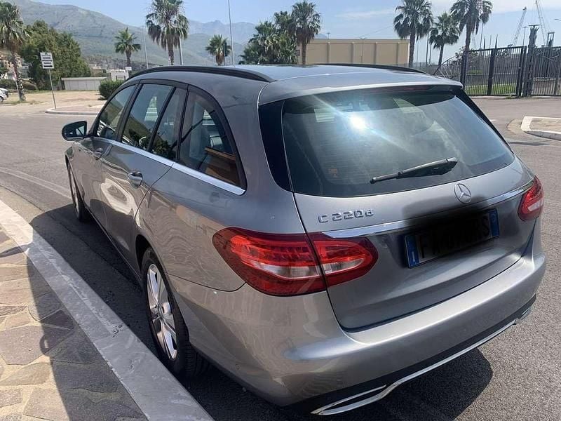 Usata Mercedes C220 Executive 170 CV (125 kW) 2015 Argento Station wagon